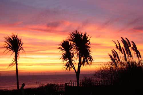 Sunrise from Beachside House