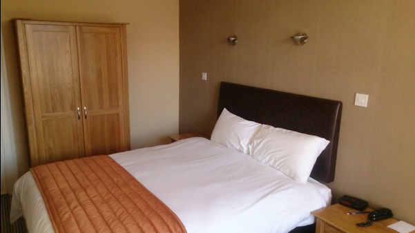 Bedroom at the Burlington Palm Hotel