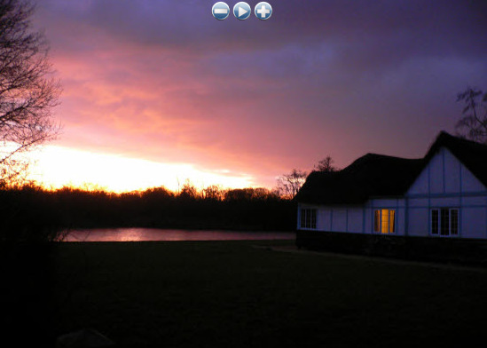 Sunset over the Norfolk Broads