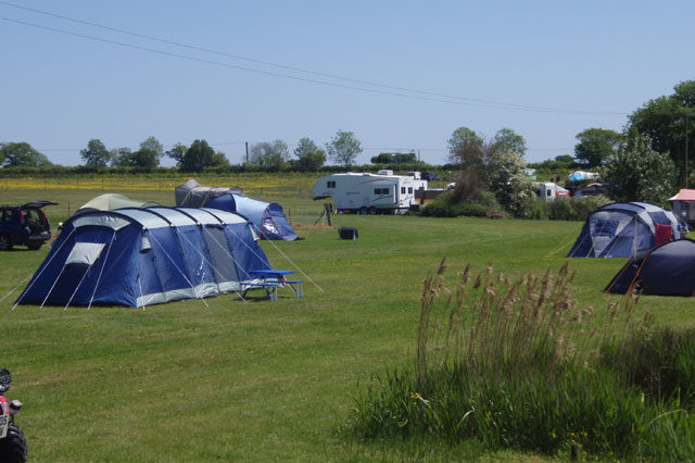 Camping at Field Farm