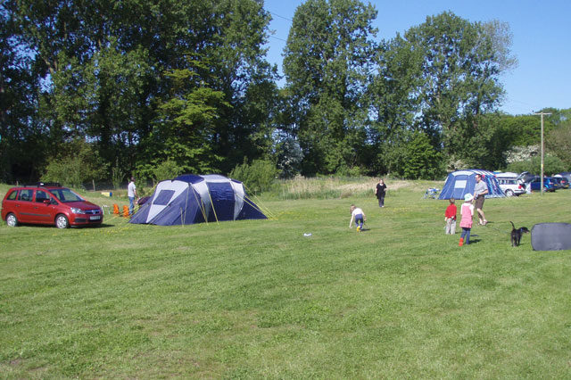 Camping at Field Farm