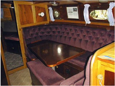 Traditional Yacht Interior