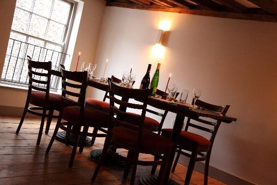 Restaurants tables within the Iron House in Norwich