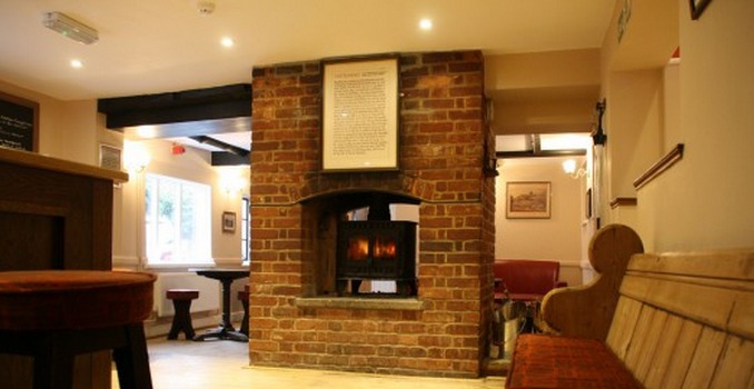 Cosy seating area at Red Lion in Coltishall