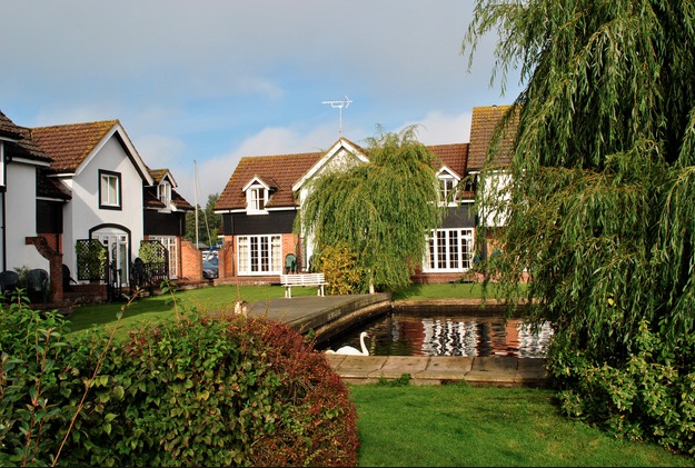 Another glimpse of the beer garden at the Shed Wroxham