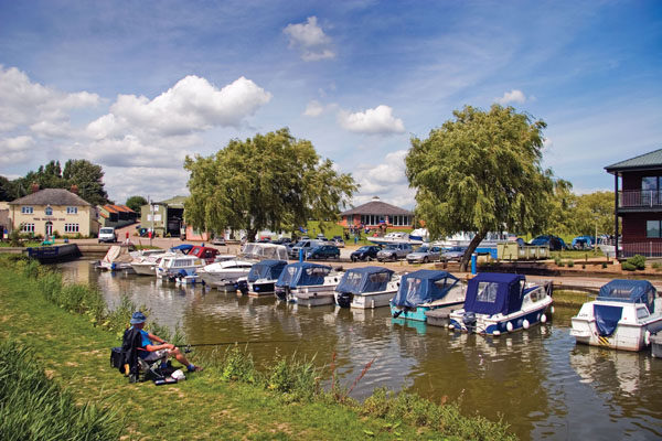 Fishing at Waveney River Centre