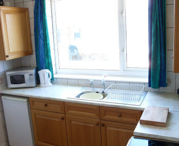 Kitchen of Wentworth Holiday Chalets