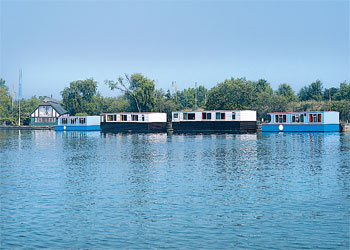 Houseboats in Hickling