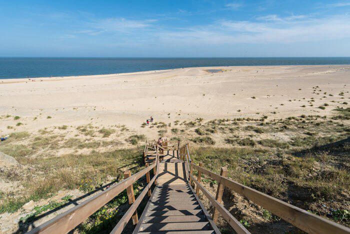 Steps to the beach