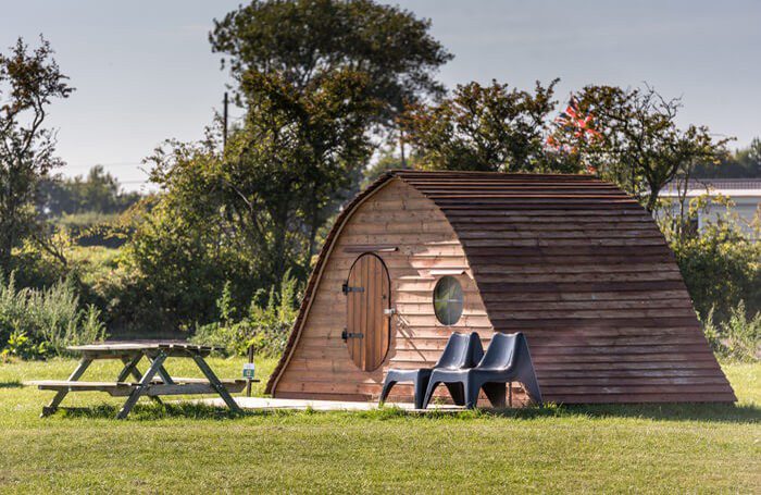 Glamping Pod at The Hollies