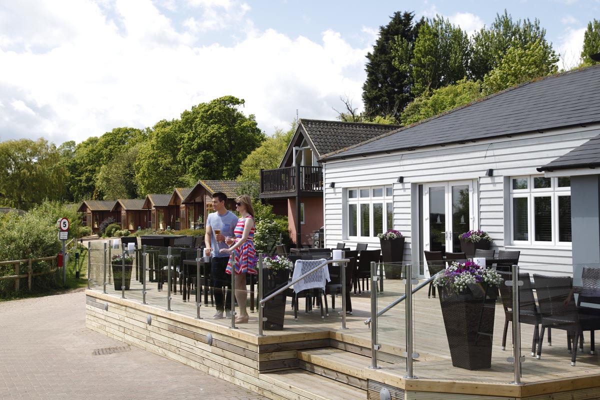 Waveney Inn bar decking