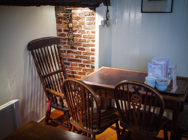 Britons Arms eating area