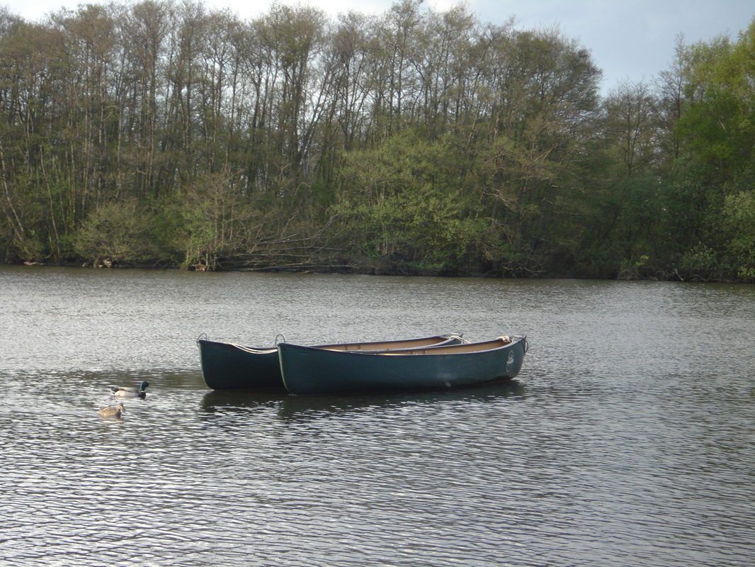 Canoeing on Salhouse Broad