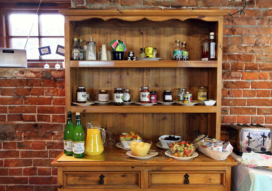 Breakfast room at Dairy Barns