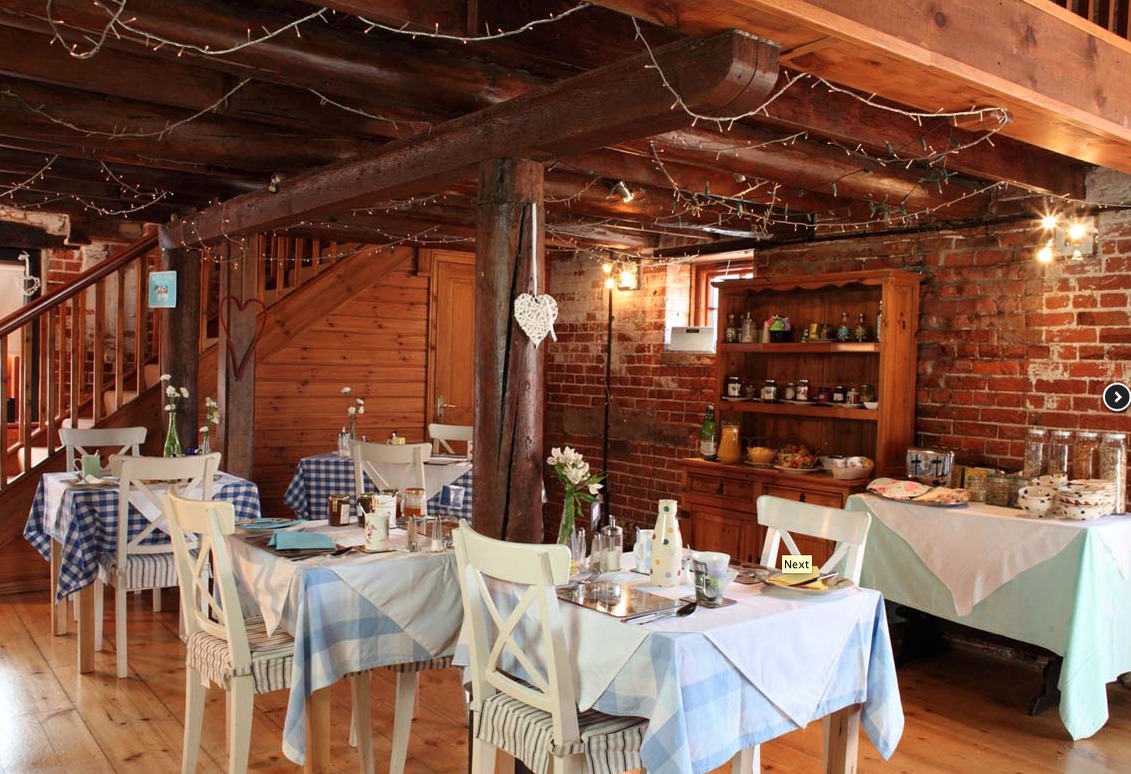 Dining Room in Dairy Barns in Hickling