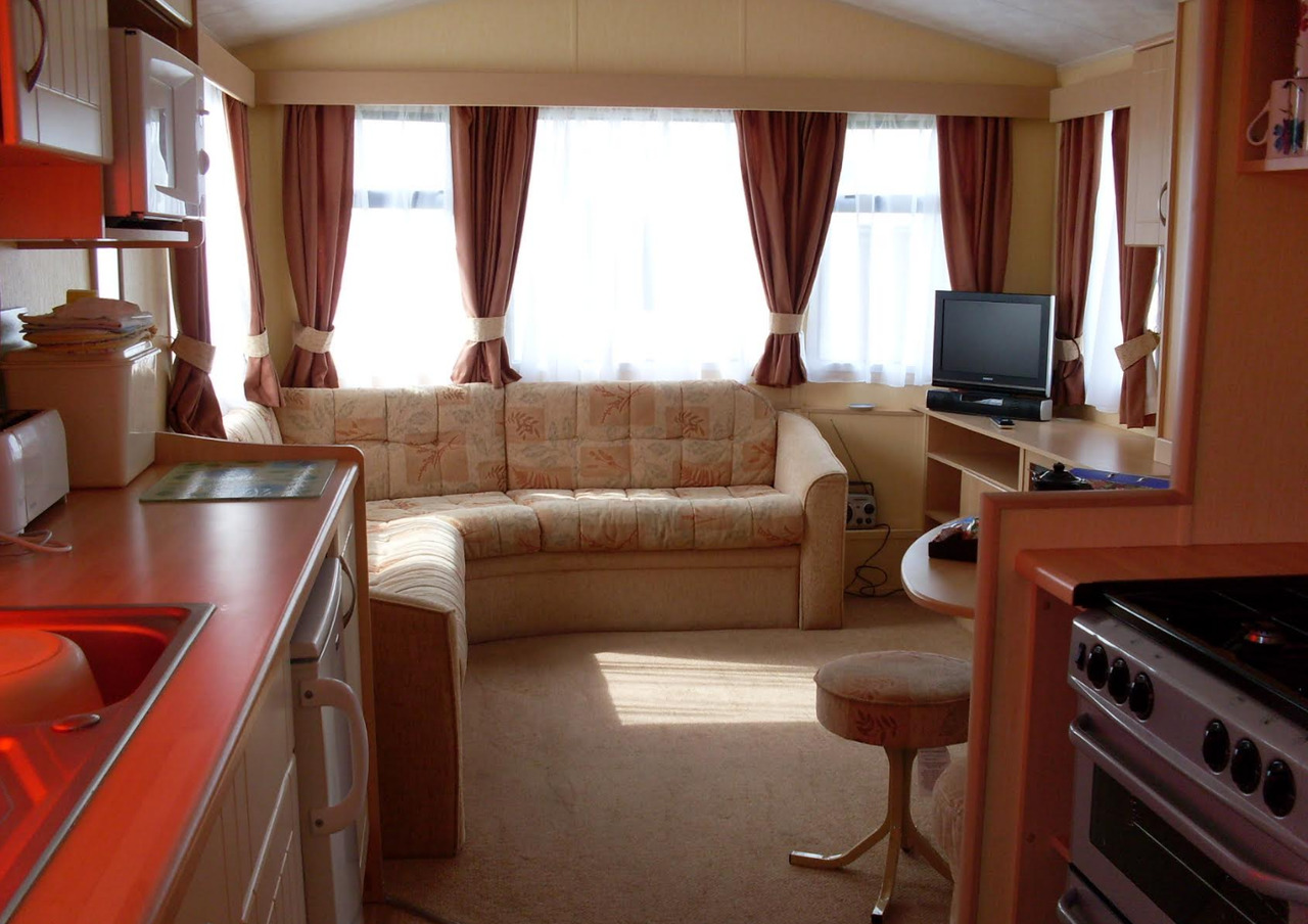 Static Caravan interior at Grasmere Caravan Park