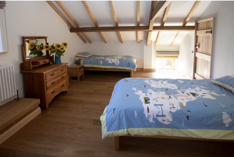 Eco Barn Lighthouse Bedroom