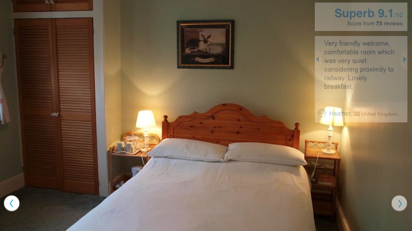 Double Bedroom of The Station House B&B Lingwood