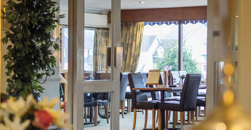 Internal view of the Wroxham Restaurant