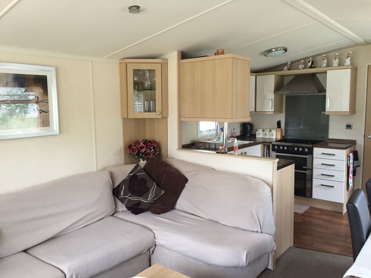 Intertior of Waters Retreat Caravans in Hopton