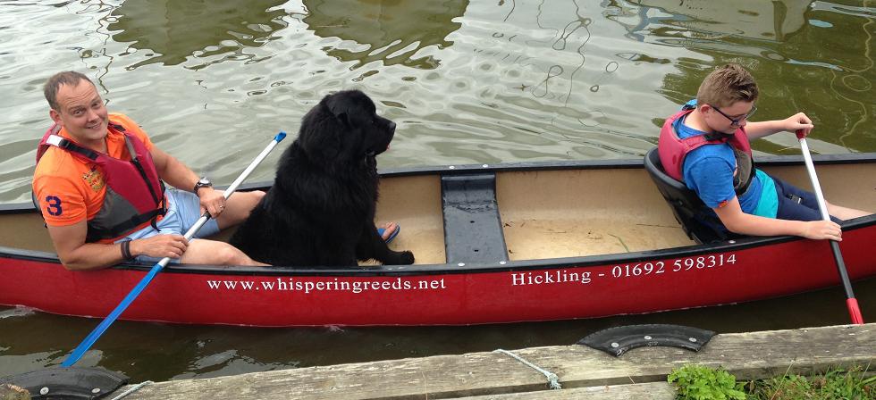 Canoe Hire from Whispering Reeds