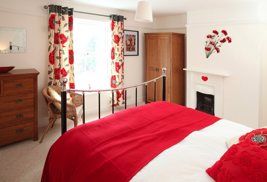 Master Bedroom in Willow Farm Cottage in Hickling