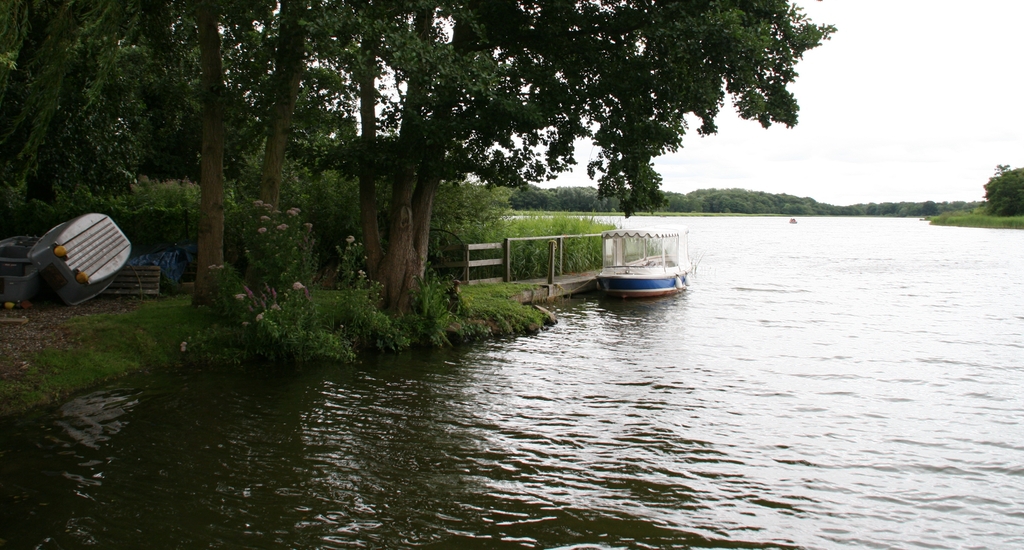 Rollesby Broad in the Norfolk Broads