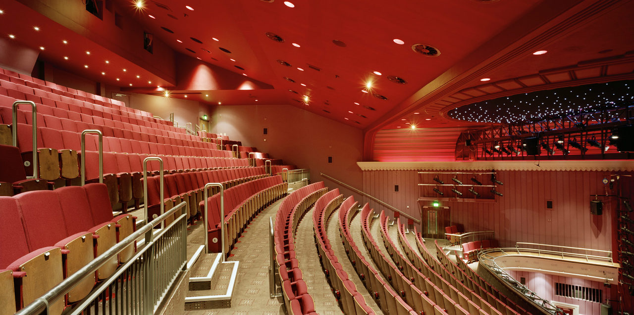 Internal view of the Theatre Royal Norwich