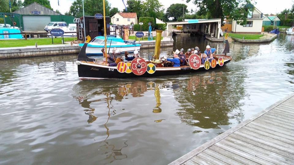 The Museum Of The Broads Steam Boat Falcon