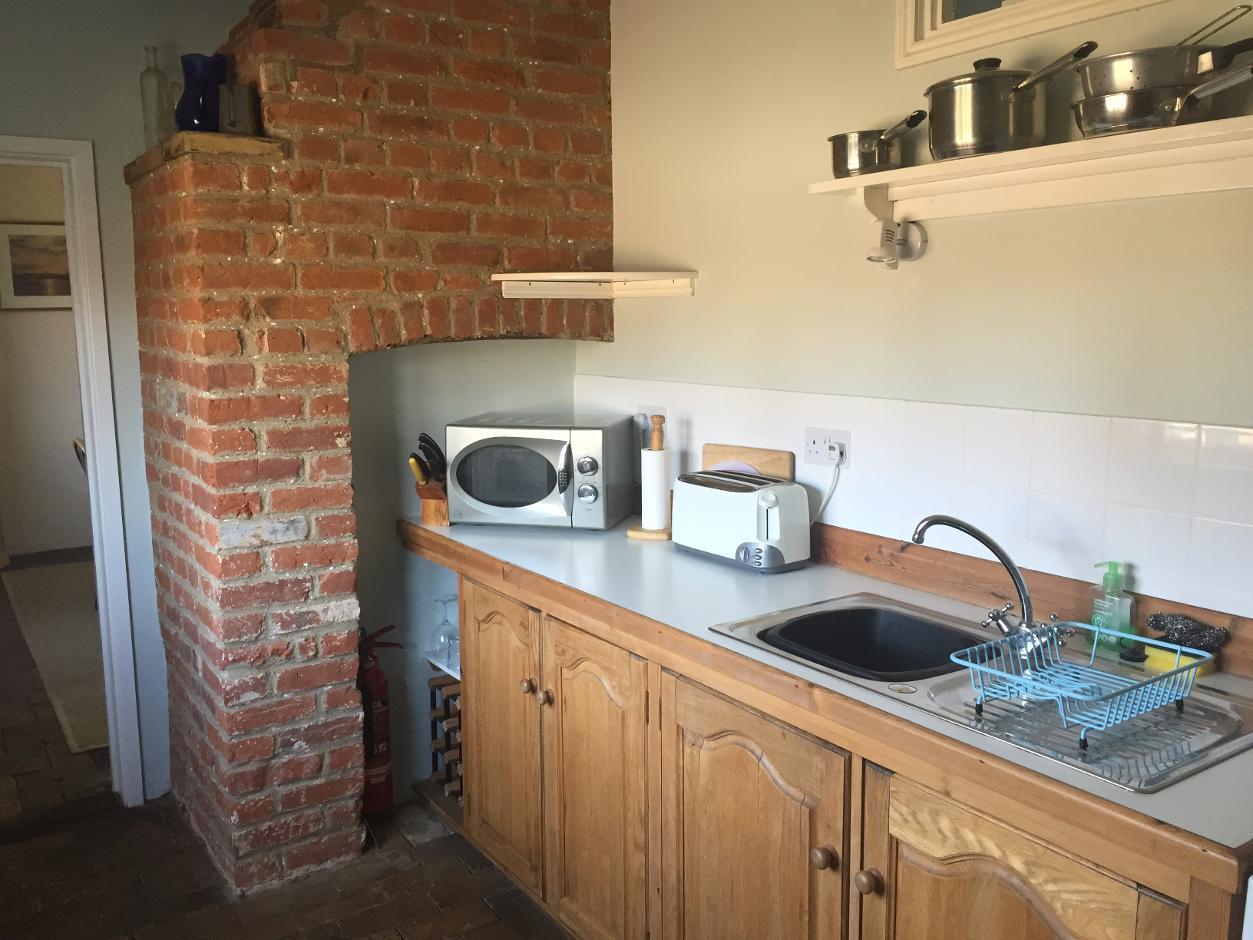 Kitchen At Marsh Cottage