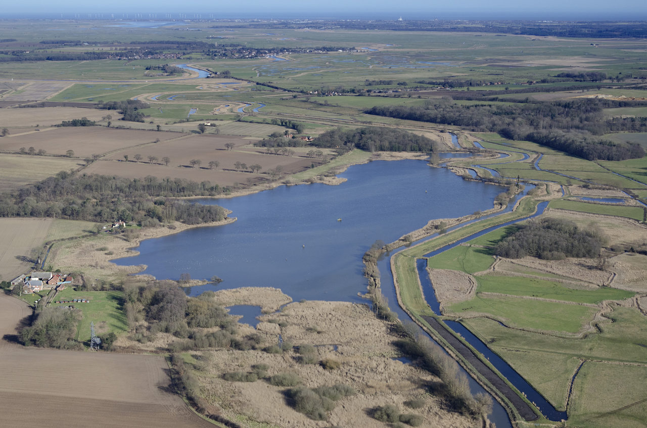 Hardley Flood Aerial