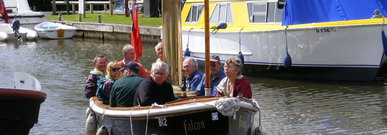 Steam Launch Falcon Approaching