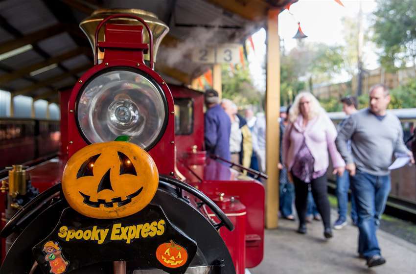 Spooky Express Halloween Bure Valley Railway Aylsham Norfolk