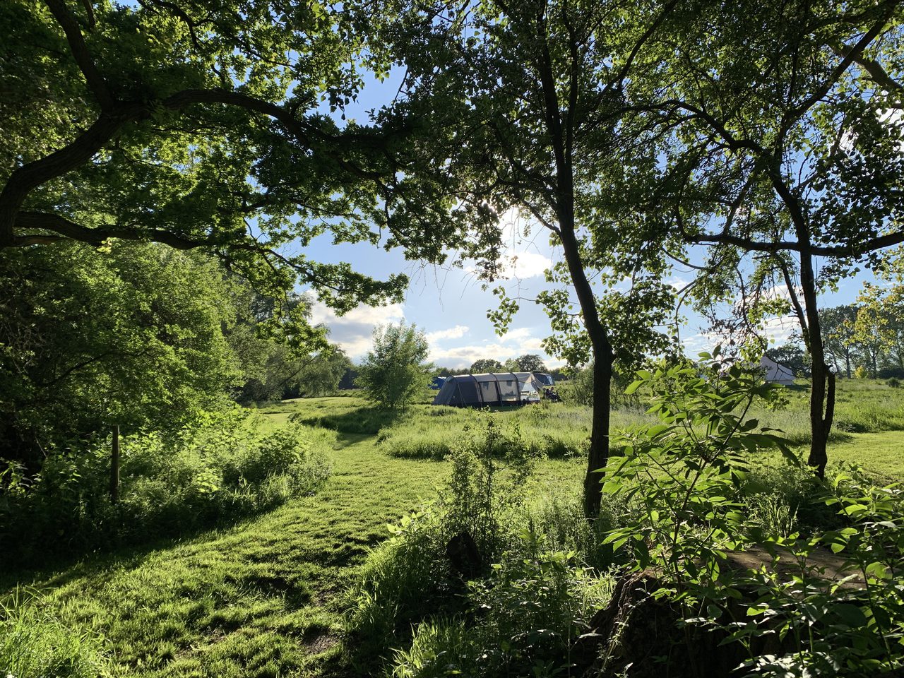 Camping At Wardley Hill