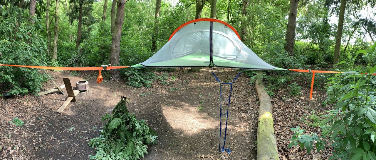 Suspended Tree Tent