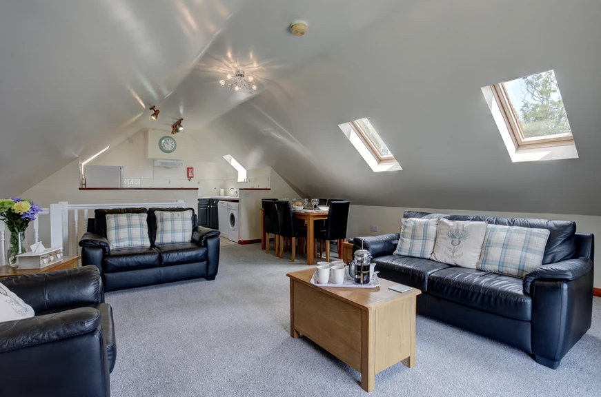 Lounge at Solace Lodge